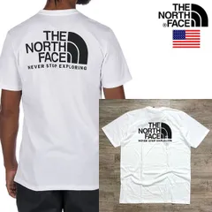 The North Face THROWBACK LOGO TEE ノースフェイス USAモデル メンズ　バックロゴ Tシャツ 【9339178363-wht】