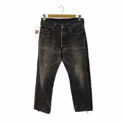 リーバイス Levis 501 メキシコ製 ストレートブラックデニム メンズ 32