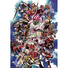 エンスカイ 1000ピース ジグソーパズル 菅原芳人WORKS 鮮烈の平成ライダー(51x73.5cm) 1000T-38