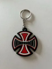 INDEPENDENT キーホルダー ロゴ入り ブラック　デッドストック INDEPENDENT キーホルダー ロゴ入り ブラック デッドストック