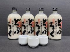 ★蛇の目お猪口付★元祖純米どぶろく』ドーンと4本大放出（送料込）
