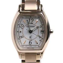 CITIZEN シチズン エコドライブ クロスシー  腕時計 ソーラー Titania Line Happy Flight ES9354-69A 電波ソーラー レディース 中古 美品