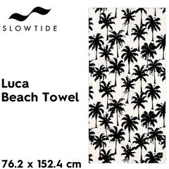 ビーチタオル バスタオル SLOWTIDE スロータイド Luca Beach Towel - White ST330 日本代理店正規品