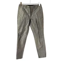 COMME des GARCONS HOMME PLUS コム デギャルソンオムプリュス 21SS メタリックヘリンボーントラウザーズパンツ PG-P021 シルバー S