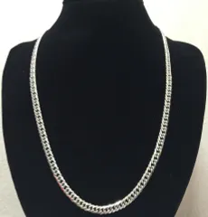 ステンレス ネックレス チェーン 57cm 5mm 喜平タイプ