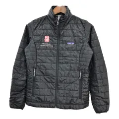 美品パタゴニアキッズナノパフジャケットXL14グレーレディースS patagonia パタゴニア キッズ ベビー・ナノ・パフ・ジャケット 61363