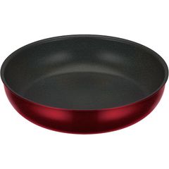 【新品】 サーモス デュラブルシリーズ 取っ手のとれるフライパンKVD IH・ガス対応 ディープレッド KVD-028 DR 0