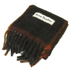 アクネ ストゥディオズ Acne Studios ウール モヘア スカーフ ナロー マフラー CA0290 ブラック