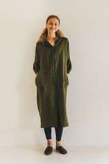 fog line work マカナワンピース　オリーブ