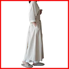 レディース おしゃれ 可愛い エプロン 北欧 ドレスエプロン ロング マキシ丈 おしり隠れる ワンピース KOOK] 大きめ 体型カバー カフェ 綿 撥水 無地 [JUNA 黒 シンプル 保育士 美容師 サロン トリマー