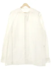 CASEY CASEY ケイシー ケイシー 18SS CHEMISE LA10 コットンバンドカラーシャツ ホワイト Ｍ 10HC96のサムネイル