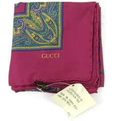 楽天市場】[USED/中古]GUCCI グッチ スカーフ ヴィンテージ