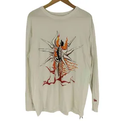 ニューエラ NEW ERA コラボ 壁画 シンボル グラフィック プリント クルーネック L/S Tシャツ ロンT メンズ  XL