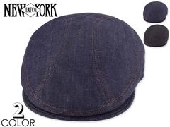 極美品 NEWYORKHAT ニューヨークハット デニムステッチ テニス ハット NEW YORK HAT ニューヨークハット 3024 Denim Stitch Tennis