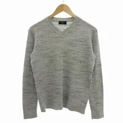 エポカ ウォモ EPOCA UOMO 美品 セーター ニット Vネック ウール 長袖 IT46 M グレー /FFのサムネイル