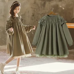 女の子 ワンピース ガールズ 子供服 長袖 入学式 卒業式 発表会 結婚式 カジュアル 子供ドレス 子供 女の子 森ガール かわいい おしゃれ 誕生日 お姫様 お出かけ ギフト senbao50