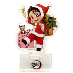 【中古】アクリルスタンド・アクリルパネル 竈門炭治郎 「鬼滅の刃×ufotable cafe クリスマスイベント2020 ランダムアクリルスタンド Aグループ」