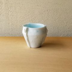 ぐい呑　青白磁 青磁 酒器 ぐい飲み ぐい呑み 猪口 酒呑み 作家
