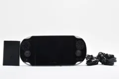 PlayStation Vita - PlayStation®Vita ブラック PCH-1100本体のみ動作品 PlayStation Vita 本体 PCH-1100 クリスタルブラック
