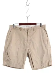 【お得なクーポン配布中!】 ポロ ラルフローレン チノ ショートパンツ メンズ 34 ショーツ ストレッチ コットン 短パン アーミー タイプ ノータック ワンポイント 薄手