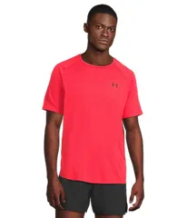 【送料無料】 アンダーアーマー メンズ シャツ トップス UA Tech 2.0 Short Sleeve Tee Racer Red/Black