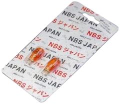 バイクパーツセンター(Bike Parts Center) ウェッジ球 T13 12V10W オレンジ 2個セット 905524