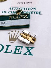 【1761】 ロレックス デイトジャスト 69173 R849943 純正コマ 2個 ギャランティカード グリーンタグ Rolex ロレックスパーツ 時計パーツ 部品