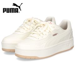 プーマ スニーカー レディース 厚底 コート ラリー SKYE LC PUMA 白 ホワイト ローカット 靴 402488