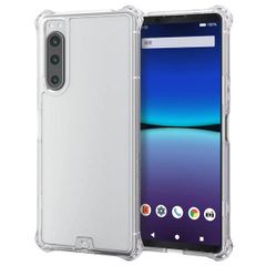 クリア エレコム Xperia 5 IV [ SO-54C | SOG09 ] ケース カバー 耐衝撃 衝撃吸収 ZEROSHOCK 四つ角ダンパー 持続する透明感 黄変しにくい特殊素材 フォルティモ採用 ストラップホール付き クリア PM-X224ZEROT