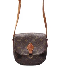 訳あり ルイヴィトン ショルダーバッグ 斜め掛け ミニサンクルー M51244 レディース LOUIS VUITTON