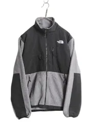 【お得なクーポン配布中!】 ノースフェイス デナリ ジャケット メンズ S / The North Face DENALI アウトドア フリース ナイロン ブルゾン フルジップ ツートン 黒 灰