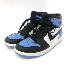 【中古】NIKE AIR JORDAN 1 RETRO HIGH OG University Blue/UNC Toe 27cm DZ5485-400 ナイキ　エアジョーダン1　ユニバーシティブルー[66]