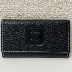 新品】CELINE セリーヌ☆6連キーケース☆レザー☆ブラック☆ユニ