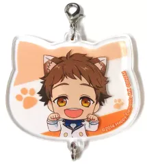 【中古】キーホルダー・マスコット(キャラクター) 天満光 「あんさんぶるスターズ! in ナンジャタウン ～キャット*フェスティバル～ ねこ型アクリルチャームコレクションC」