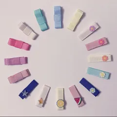 【送料込み 選べる2個セット】♡baby&kidsヘアクリップ