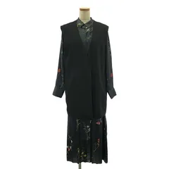 【Ameri VINTAGE】UND NEVAEH ベスト付ワンピース S Ameri（アメリ）の「UND NEVAEH VEST SET DRESS（ワンピース