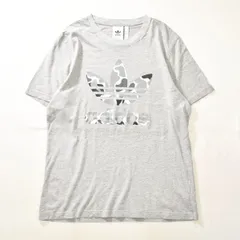 【ビッグサイズ】 adidas originals アディダス オリジナルス カモ柄 トレフォイル ロゴ プリント 半袖 Tシャツ 2XO
