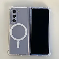 Shop出品　Samsung　サムソン　サムスン　Fold5 Fold4 Fold3 マグセーフ MagSafe Magnetic　クリア ケース カバー TPU 最安値のサムネイル