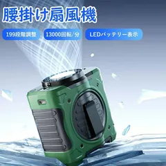 腰掛け扇風機【2025 業界初冷却プレート付き】 携帯扇風機 ベルトファン 多機能 腰掛け/首掛け/卓上/手持ち 199段階風力 超強風 クーラー機能 暑さ対策グッズ ネックストラップ付き