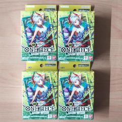 ワンピース ONE PIECE カードゲーム スタートデッキ 緑黄 ヤマト【ST-28】4個【新品未開封-4582769864841】