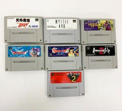 スーパーファミコン MOTHER2 ドラゴンクエスト1・2 ドラクエ3 ミスティックアーク モンスターメーカー3 天外魔境ZERO ロマンシングサガ2 セット ソフトのみ