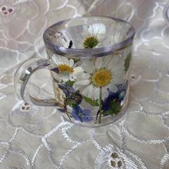固まるハーバリウム　ミニカップ　Ｂ　値下げしました。