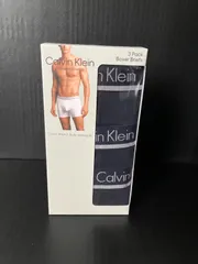 Calvin Klein メンズ　ボクサーパンツ　ブラック　3枚セット