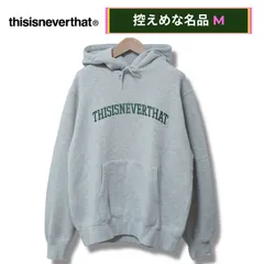 2025年最新】thisisneverthat タイプ：プルオーバー メンズ パーカーの