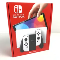 【中古美品】 未使用品 Nintendo Switch(有機ELモデル) Joy-Con(L) (R) ホワイト 任天堂 スイッチ 本体 【034-250514-nm-14-fuz】
