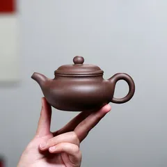 急須 紫砂壺 茶壷 ティーポット 宜興紫砂 煎茶器 茶道具 急須道具 紫砂茶壺 唐物紫泥急須 極細工 手作り 朱泥紫砂 唐物 古玩 在銘 zsh36 0316