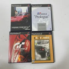 読込確認済み PS2 リッジレーサーV　グランツーリスモ3・4 プロローグ NFS プロストリートソフト 4点まとめて【送料無料】AAA0001S4636/0612