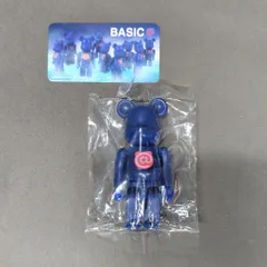 MEDICOMTOY BE@RBRICK BASIC(@)/濃青 100% シリーズ1