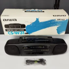 未使用 新品 AIWA ラジカセ レトロ アイワ カセット プレーヤー AIWAアイワ ラジカセ カセット レトロの通販 by chocochan1's
