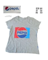 pepsiペプシ　古着半袖プリントTシャツ　グレー　EUR48のサムネイル